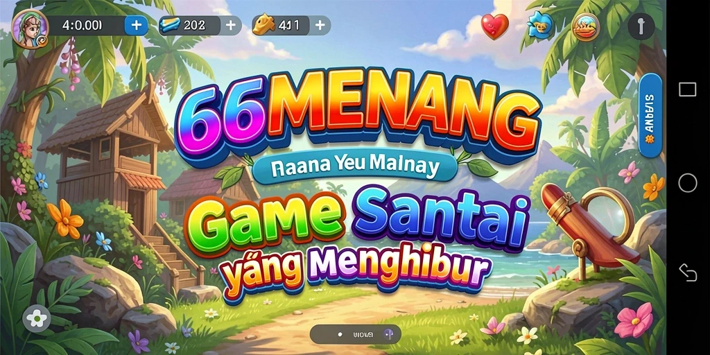 Tampilan gameplay 66MENANG yang menarik dan seru.