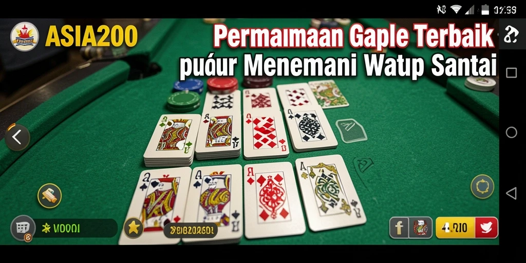 Tampilan gameplay seru dan interaktif dari ASIA200.