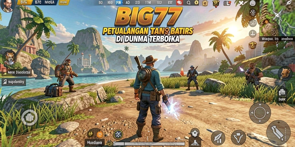 Gameplay memukau di dunia terbuka BIG77.