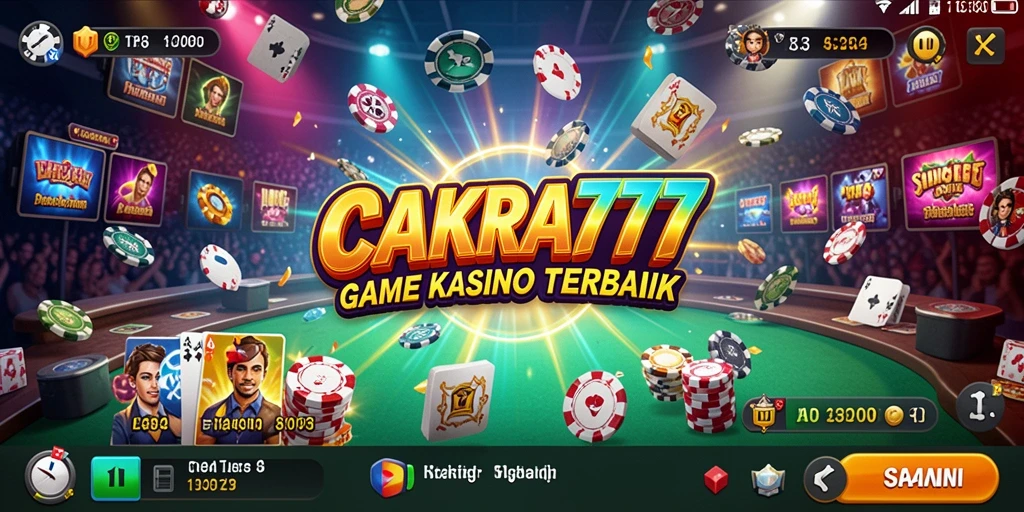 Tampilan menarik dan gameplay seru di CAKRA777.