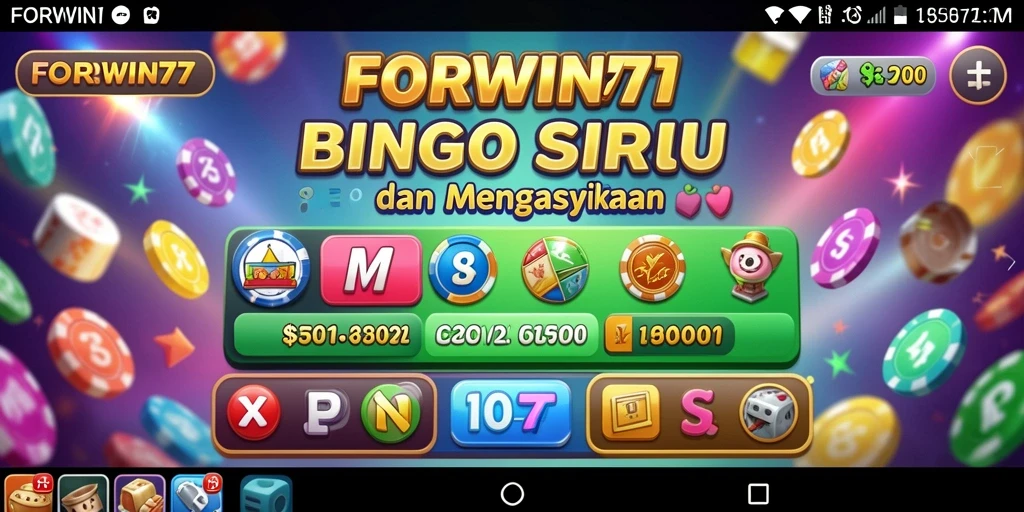 Tampilan gameplay FORWIN77 yang seru dan interaktif.