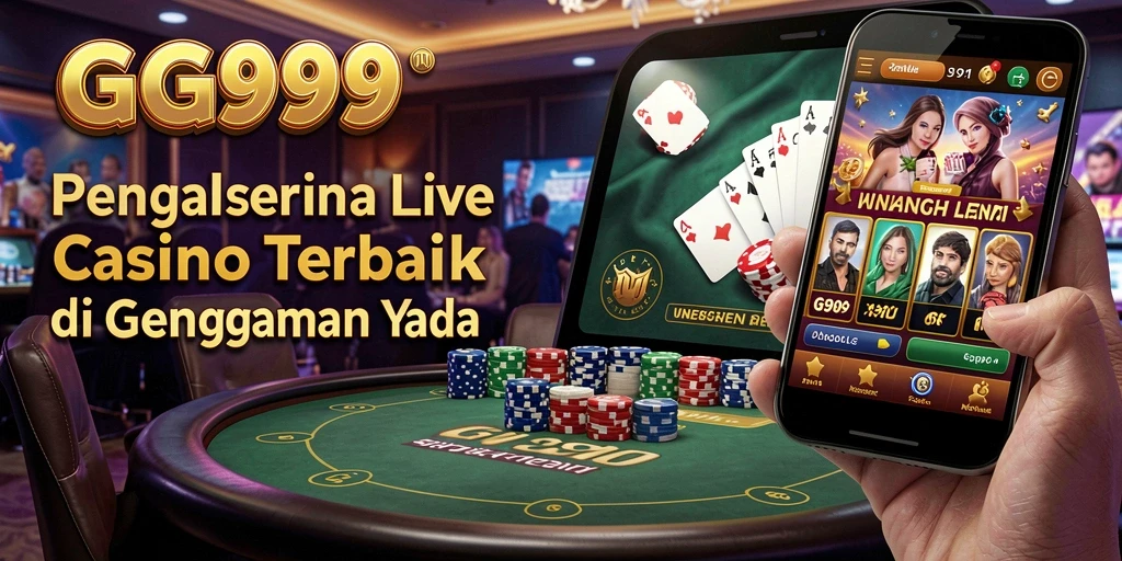 Tampilan gameplay GG999 dengan dealer langsung yang menarik dan interaktif.