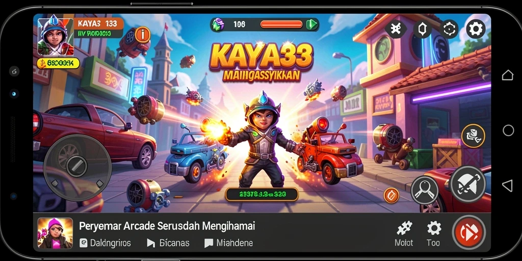Tampilan gameplay seru dan penuh warna di KAYA33.