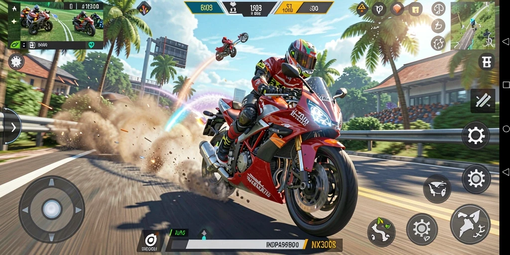 Gameplay seru balapan motor di NX303 dengan grafis menawan.