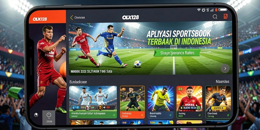 Screenshot utama OLX128 yang menampilkan situasi taruhan yang mendebarkan.