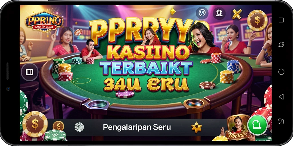 Tampilan menarik dari gameplay Kasino PPRRYY yang menghibur.