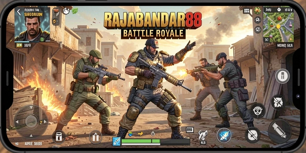 Tangkapan layar gameplay seru di RAJABANDAR88.
