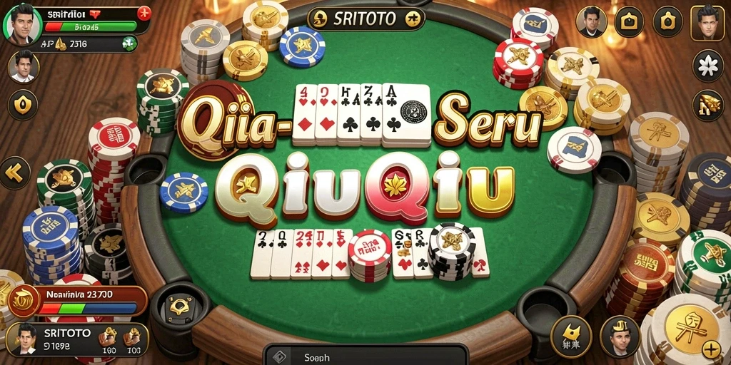 Tampilan gameplay QiuQiu yang memukau dan seru.