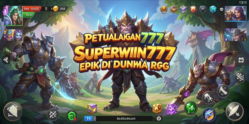 Gameplay menarik dari SUPERWIN777 dalam dunia RPG yang epik.