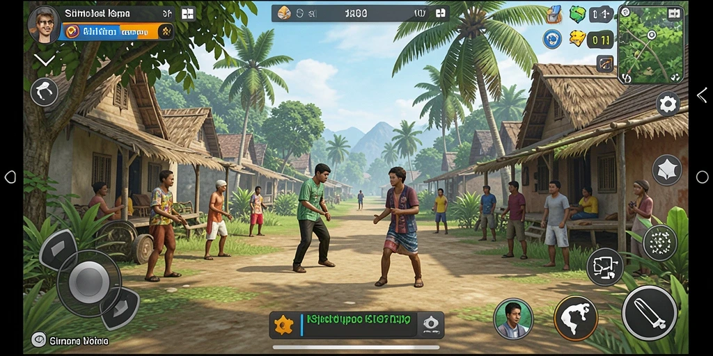 Tampilan gameplay V07 yang imersif dan interaktif.